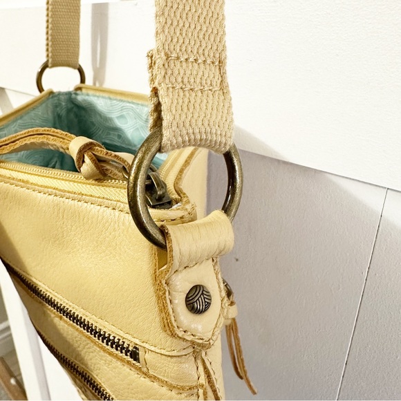 The Sak Bags The Sak Reseda Buttercup Leather Leaf Crossbody Bag